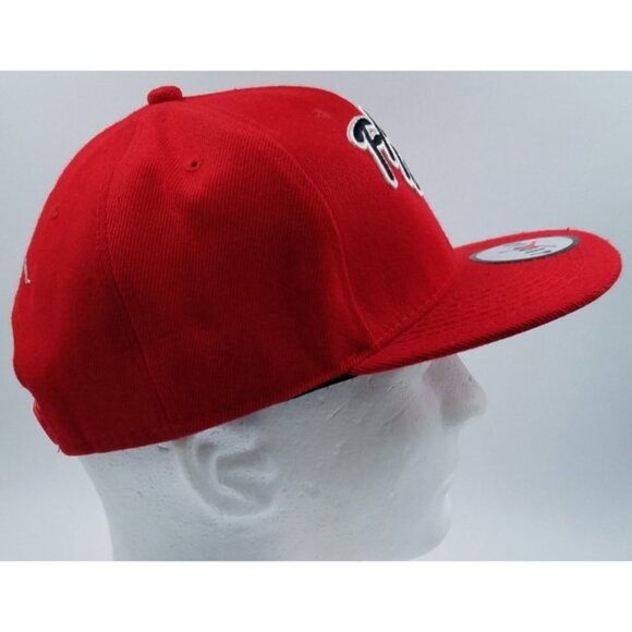 Air Jordan True Jumpman Flight NBA Red 100% Wool Adjustable Snapback Hat Cap - Picture 7 of 14